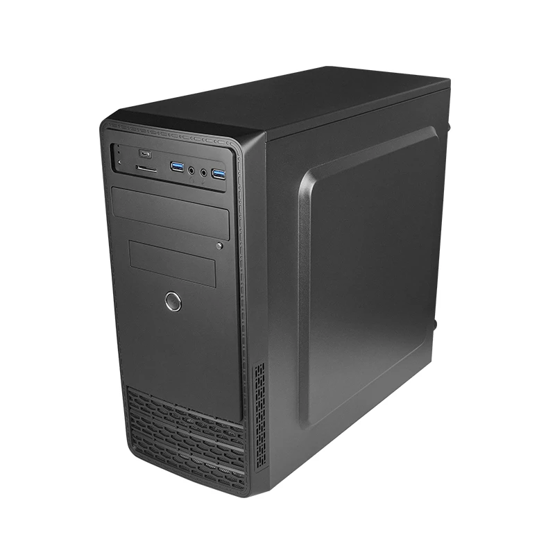 Korpusas Chieftec UB-03B-350GPB Mini Tower juodas su 350 W maitinimo bloku