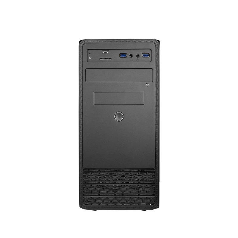 Korpusas Chieftec UB-03B-350GPB Mini Tower juodas su 350 W maitinimo bloku