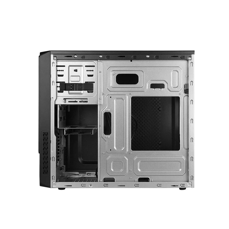 Korpusas Chieftec UB-03B-350GPB Mini Tower juodas su 350 W maitinimo bloku