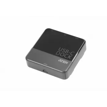 ATEN UH3233 USB 3.2 Gen 1 (3.1 Gen 1) tipo-C USB centras juodas
