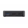 ATEN UH3233 USB 3.2 Gen 1 (3.1 Gen 1) tipo-C USB centras juodas
