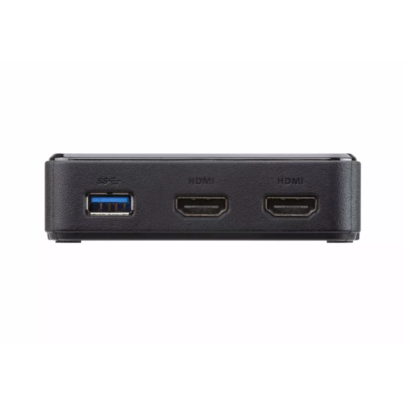 ATEN UH3233 USB 3.2 Gen 1 (3.1 Gen 1) tipo-C USB centras juodas
