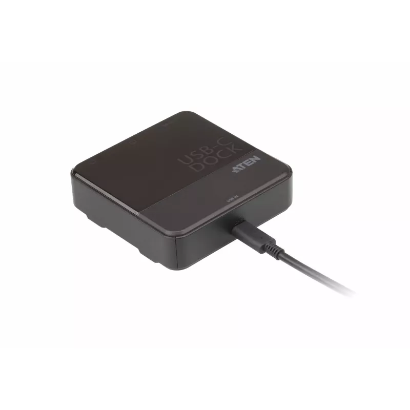 ATEN UH3233 USB 3.2 Gen 1 (3.1 Gen 1) tipo-C USB centras juodas