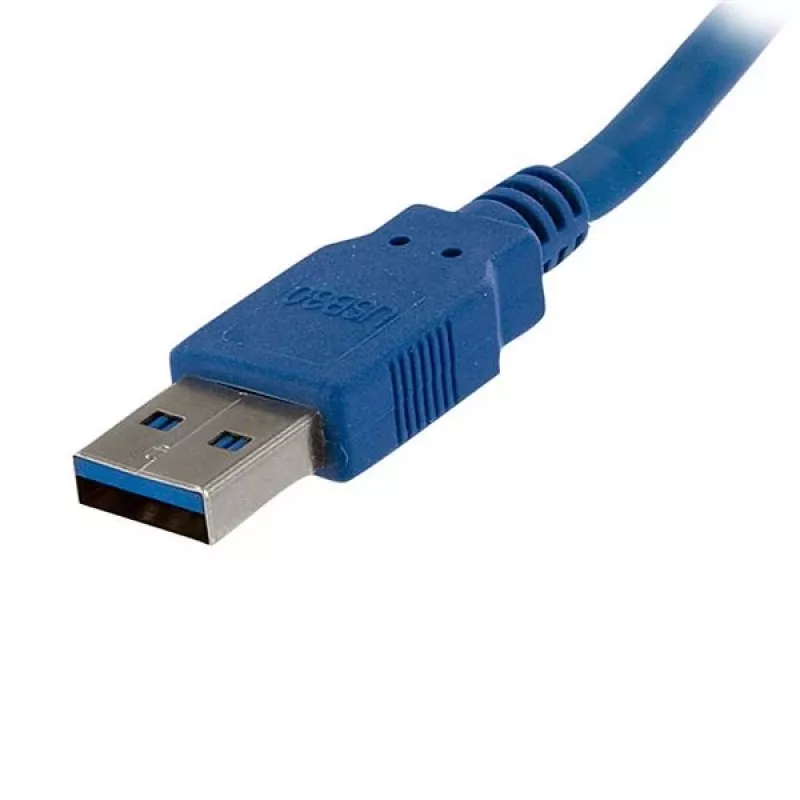 StarTech.com 1 m mėlynas SuperSpeed USB 3.0 ilginimo kabelis A-A (vyriškas/moteriškas)
