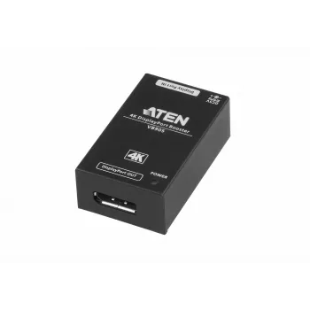 AV kartotuvas ATEN 4K Display Port Booster VB905-AT-G — 4K (4096×2160), laidinis, 20 m atstumas, 5 V/2,6 A, juodas
