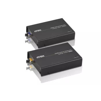 ATEN VE882 HDMI garso/vaizdo siųstuvas-imtuvas su IR ir RS-232 per vieną optinį kabelį (600 m)