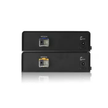 ATEN VE882 HDMI garso/vaizdo siųstuvas-imtuvas su IR ir RS-232 per vieną optinį kabelį (600 m)