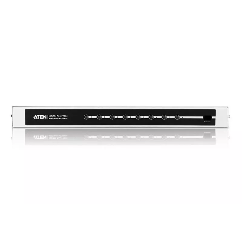 ATEN 8 prievadų HDMI garso/vaizdo jungiklis su IR nuotolinio valdymo pulteliu