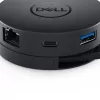 DELL DA300 USB-C 6 viename adapteris, juodas