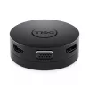 DELL DA300 USB-C 6 viename adapteris, juodas