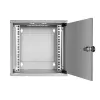 Sieninis stovas LogiLink W66Z30G 6U pilkas 30 kg IP20