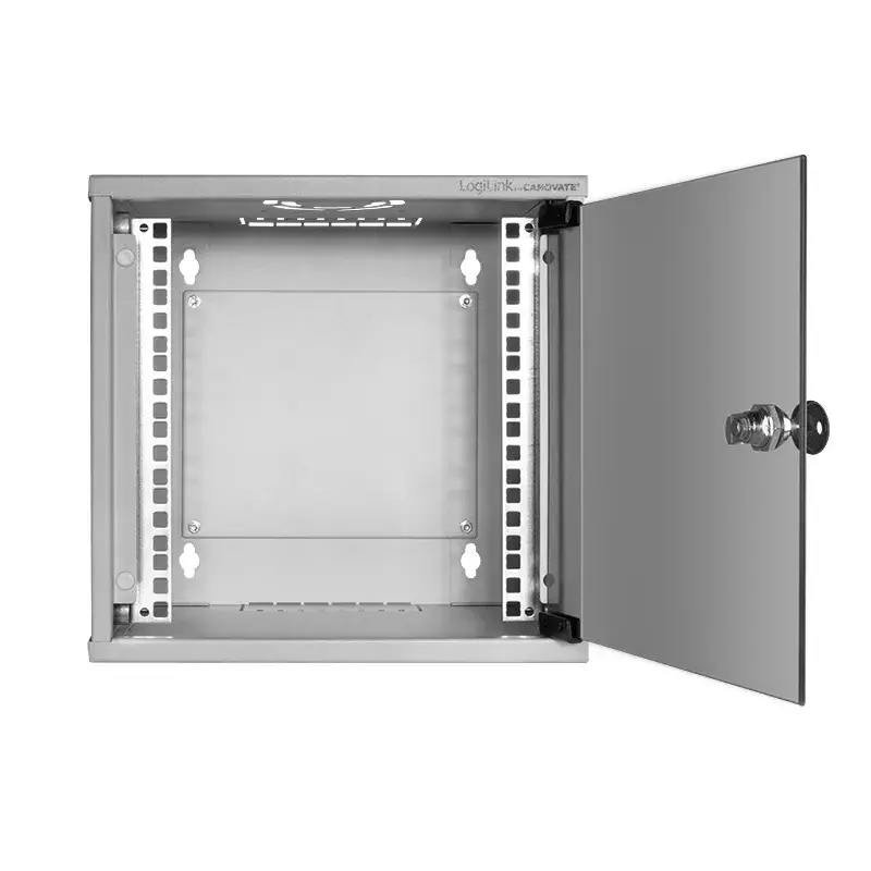 Sieninis stovas LogiLink W66Z30G 6U pilkas 30 kg IP20