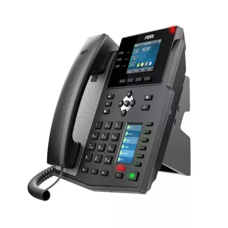 IP telefonas Fanvil X4U juodas 12 linijų LCD Wi-Fi