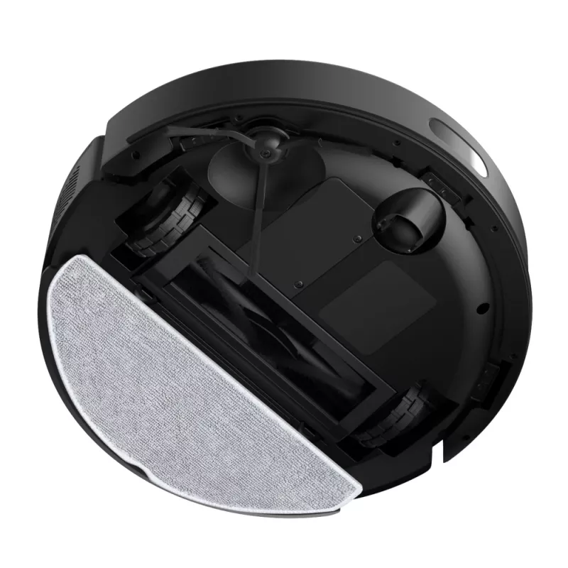 TP-Link Tapo robotinis dulkių siurblys, be maišelio, juodas, apvalus, su įkrovimu, 55 dB, 0,3 l