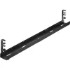 InLine Universalus kabelių vedimo bėgelis 3 lygiai (80/100/120 cm) montavimui po stalu, juodas