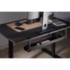 InLine Universalus kabelių vedimo bėgelis 3 lygiai (80/100/120 cm) montavimui po stalu, juodas