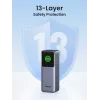 Ugreen 25000 mAh 200 W greito įkrovimo Powerbank pilka