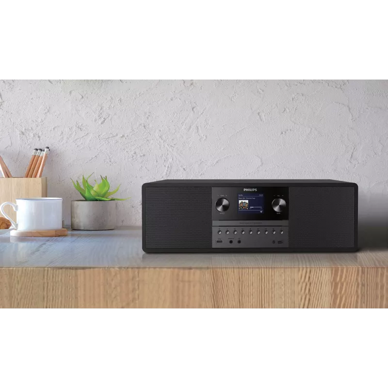 Philips TAM6805 garso sistema su internetiniu radiju, DAB+, Bluetooth, CD, USB ir Spotify Connect