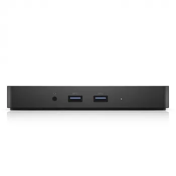 DELL WD15 180W Laidojama USB 3.2 Gen 1 (3.1 Gen 1) Type-C dokavimo stotelė juoda