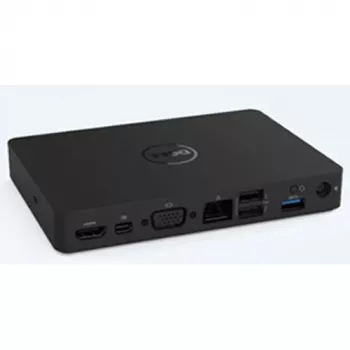 DELL WD15 180W Laidojama USB 3.2 Gen 1 (3.1 Gen 1) Type-C dokavimo stotelė juoda