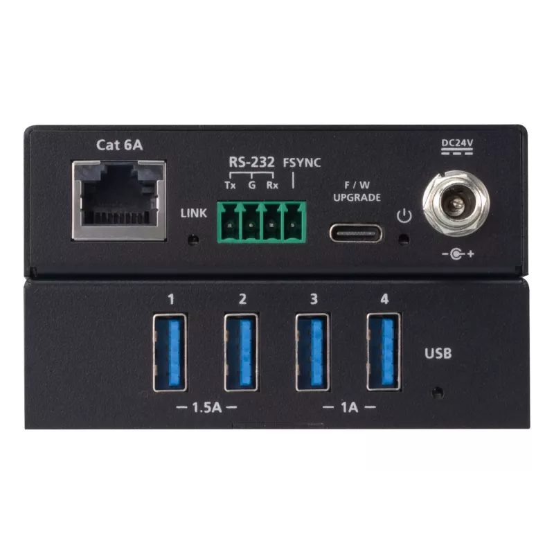 ATEN UCE33100 USB 3.2 prailgintuvas 100 m per Cat 6A juodas