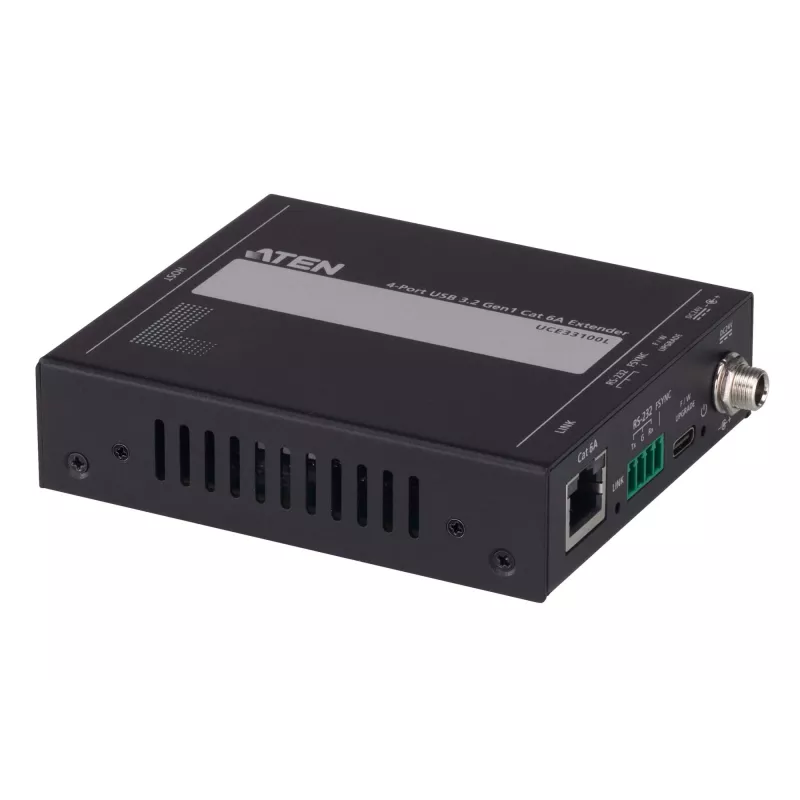 ATEN UCE33100 USB 3.2 prailgintuvas 100 m per Cat 6A juodas