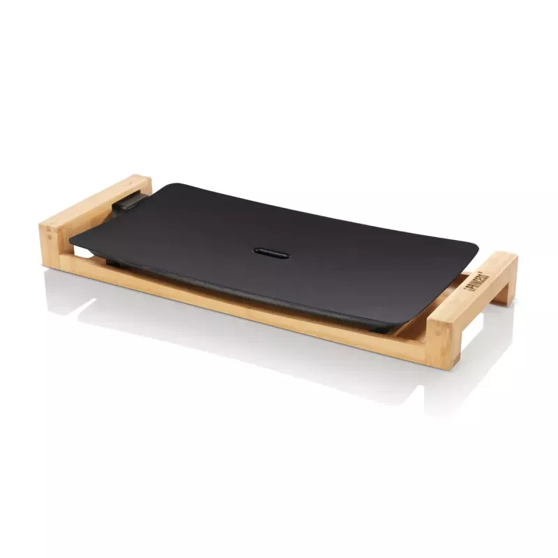 Stalinė kaitlentė Princess 103026 Table Chef Pure Black, aliuminis/bambukas, juoda, 220 W