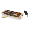 Stalinė kaitlentė Princess 103026 Table Chef Pure Black, aliuminis/bambukas, juoda, 220 W