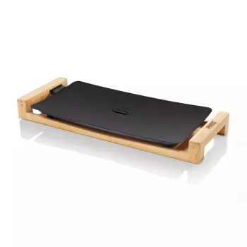 Stalinė kaitlentė Princess 103026 Table Chef Pure Black, aliuminis/bambukas, juoda, 220 W