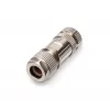 Digitus CAT 6A M12 X-coded IP67 kištukinis jungtis, sidabrinė