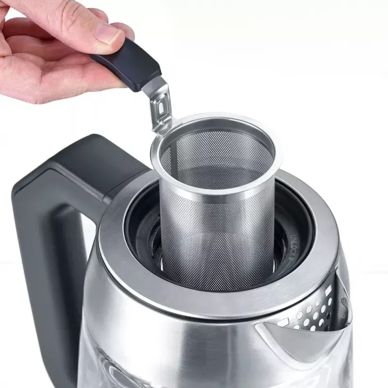 Severin elektrinis virdulys 1,7 L 3000 W juodas nerūdijantis plienas