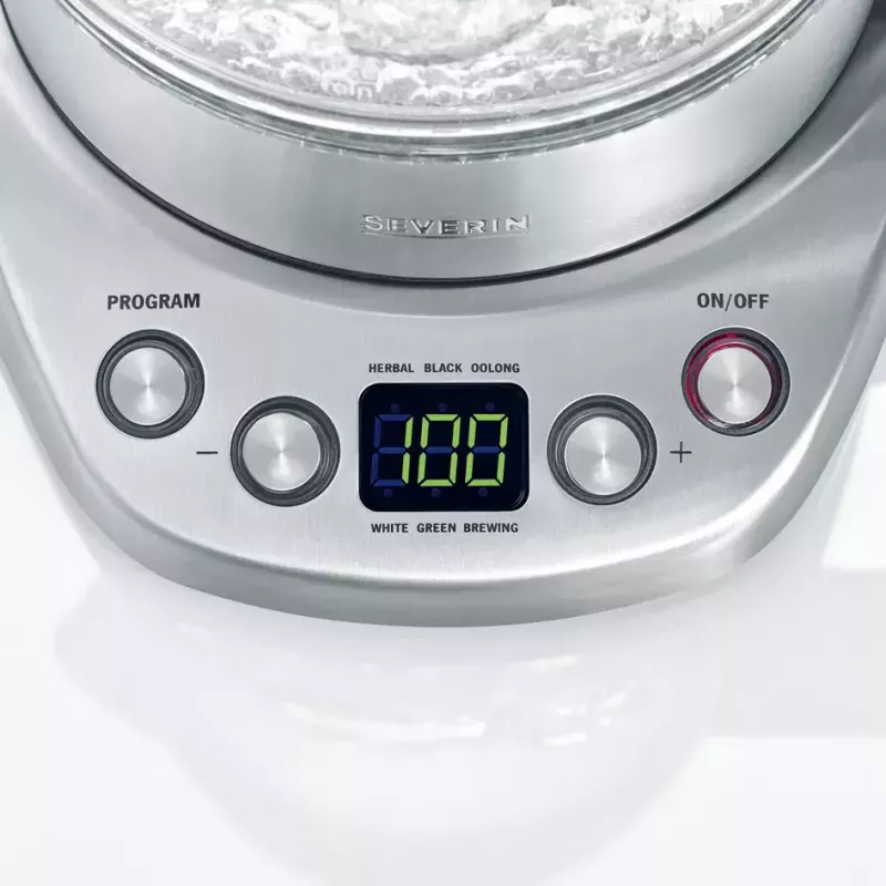 Severin elektrinis virdulys 1,7 L 3000 W juodas nerūdijantis plienas