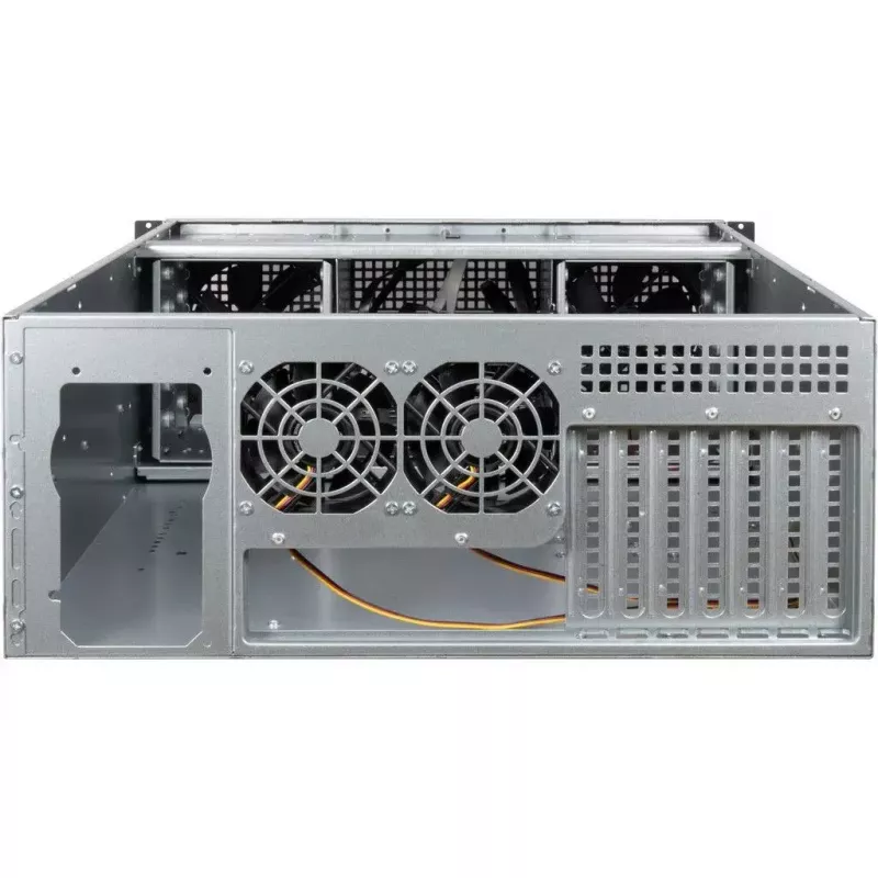 Serverinis korpusas Inter-Tech 4U 40255 Rack juodas, pilkas