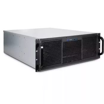Serverinis korpusas Inter-Tech 4U 40255 Rack juodas, pilkas