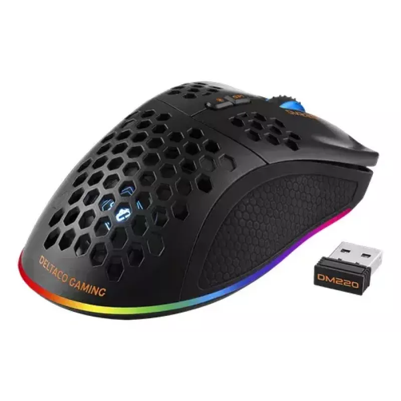 Bevielė pelė Deltaco GAM-120 RF USB Type-A