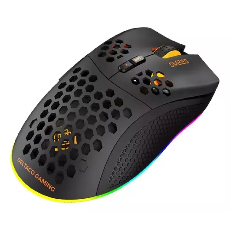 Bevielė pelė Deltaco GAM-120 RF USB Type-A
