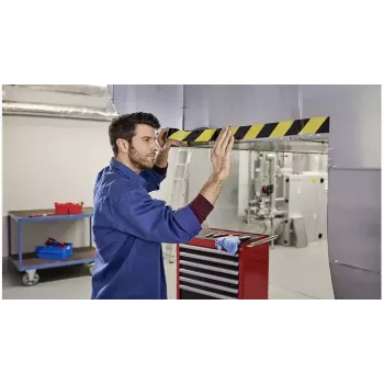 Lipni juosta Barricade TESA 58133 juoda geltona 66m