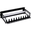 InLine 19106A skydelis grandinės pertraukikliams 19 colių plieninis juodas 3U