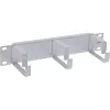 InLine 10 colių kabelių tvarkymo skydelis, 3 laikikliai, RAL 7035 pilka