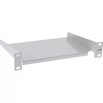 Lentyna InLine 10 colių, 160 mm, 10 kg, 1RU, RAL 7035 pilka