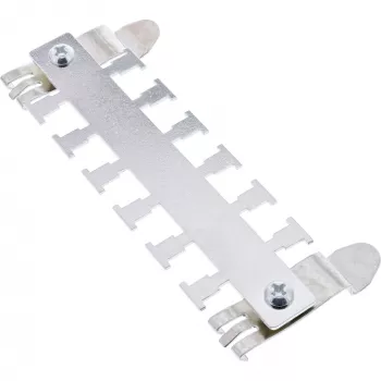 InLine kabelių kreipiamasis bėgelis tvirtinimui ant TS35 skirstomųjų bėgių (metal)