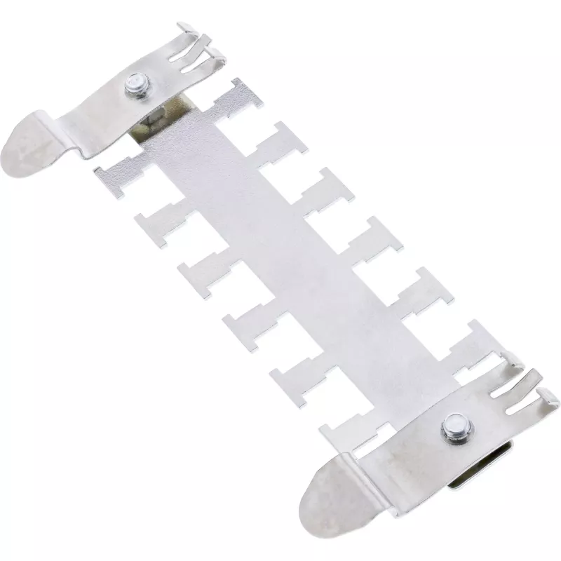 InLine kabelių kreipiamasis bėgelis tvirtinimui ant TS35 skirstomųjų bėgių (metal)