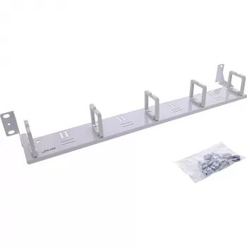 InLine 19110K kabelių tvarkymo panelė 1U, balta