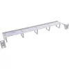 InLine 19110K kabelių tvarkymo panelė 1U, balta