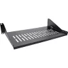 Rack lentyna InLine 19 colių 250mm 20kg 2U RAL 9005 juoda