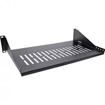 Rack lentyna InLine 19 colių 250mm 20kg 2U RAL 9005 juoda