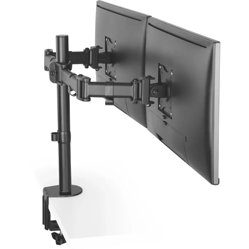 InLine stalinis laikiklis dviems monitoriams, iki 68 cm (27 colių), 2x8 kg
