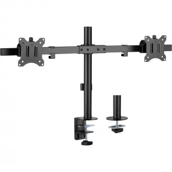 InLine stovas ant stalo dviems monitoriams iki 81 cm (32 colių), maks. 9 kg, 23108E
