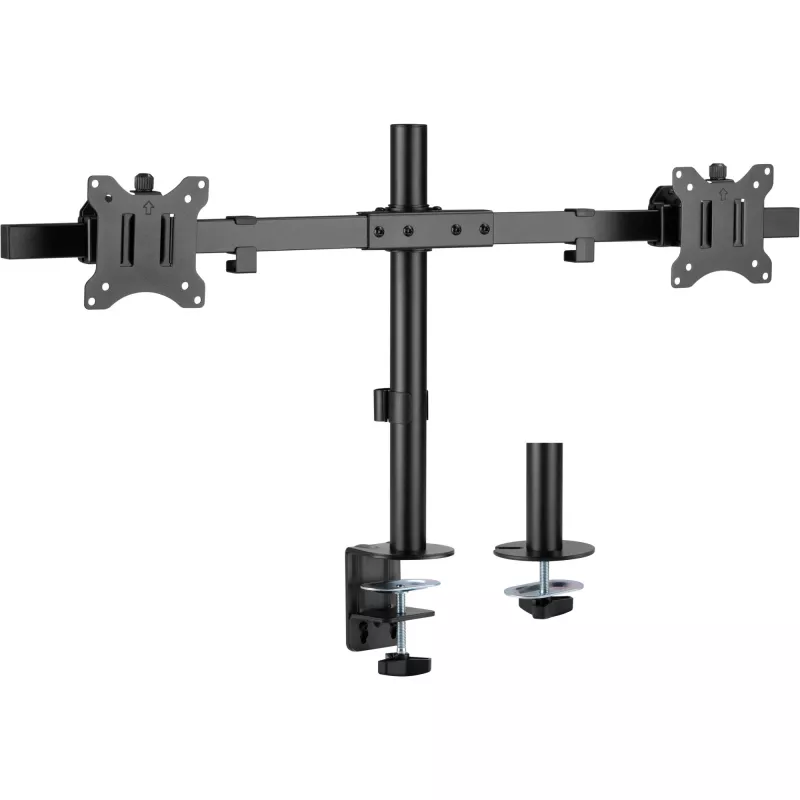 InLine stovas ant stalo dviems monitoriams iki 81 cm (32 colių), maks. 9 kg, 23108E