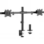 InLine stovas ant stalo dviems monitoriams iki 81 cm (32 colių), maks. 9 kg, 23108E